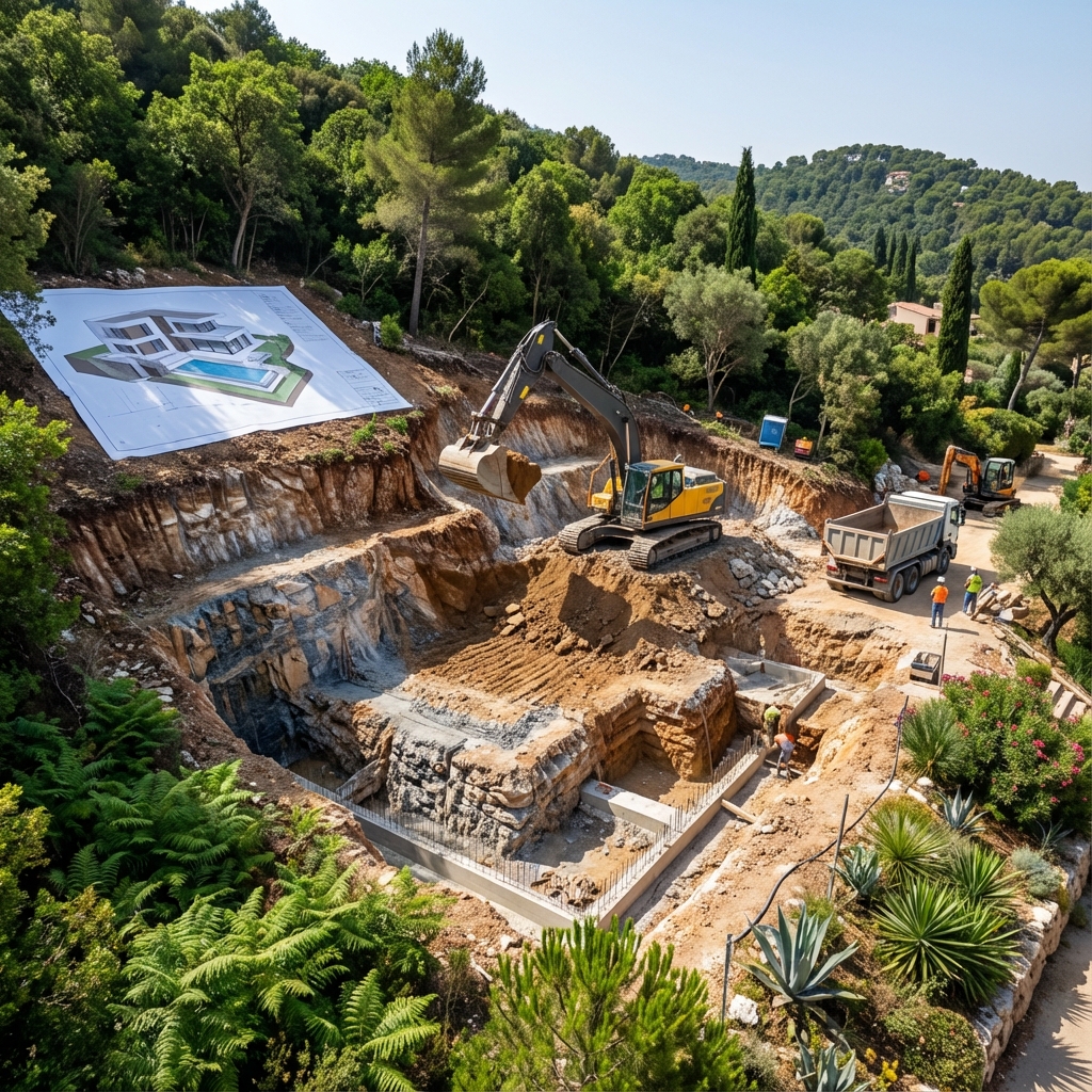 Villa İnşaatı Hafriyatı