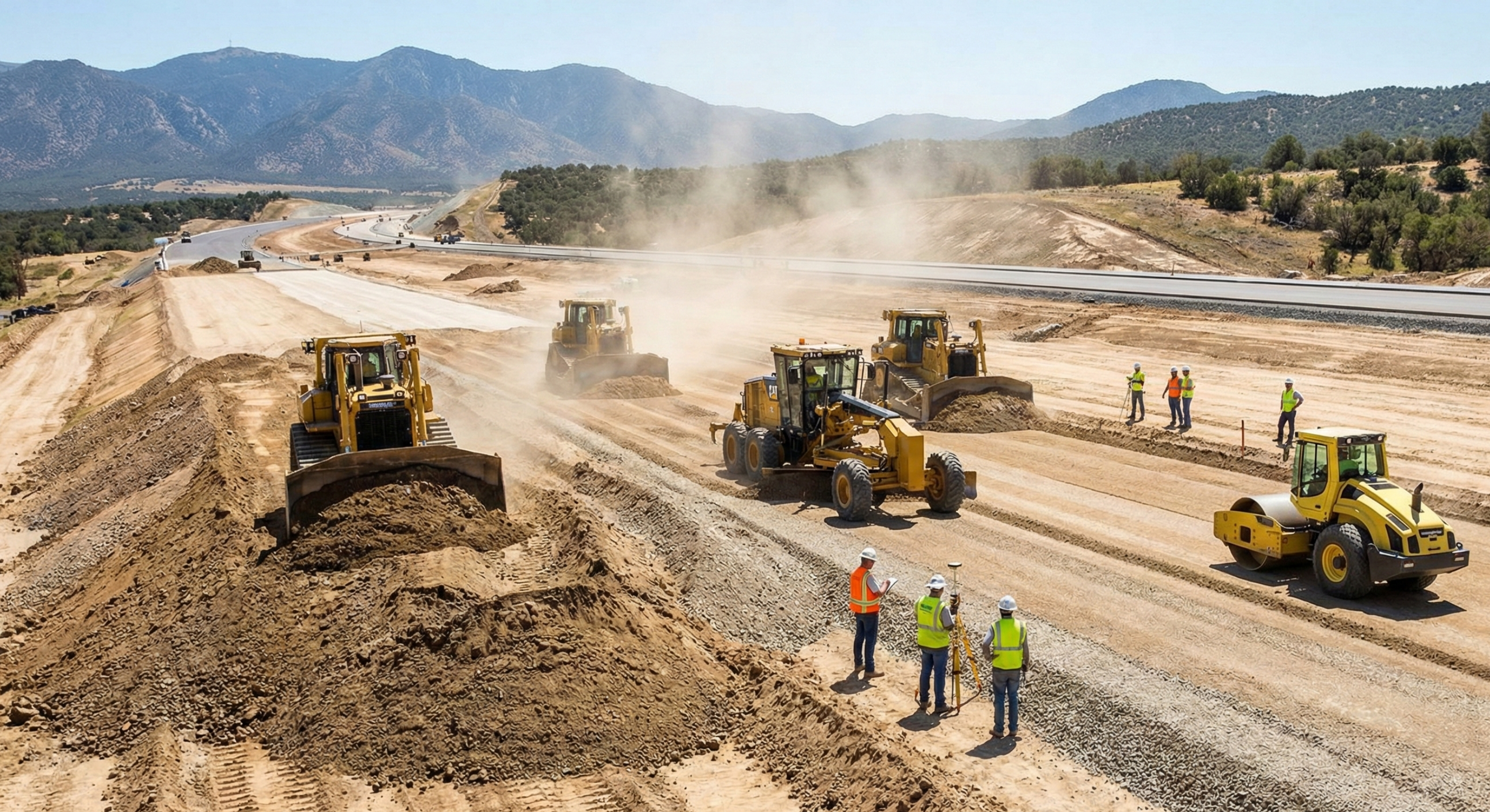 Yol Dolgu ve Tesviye